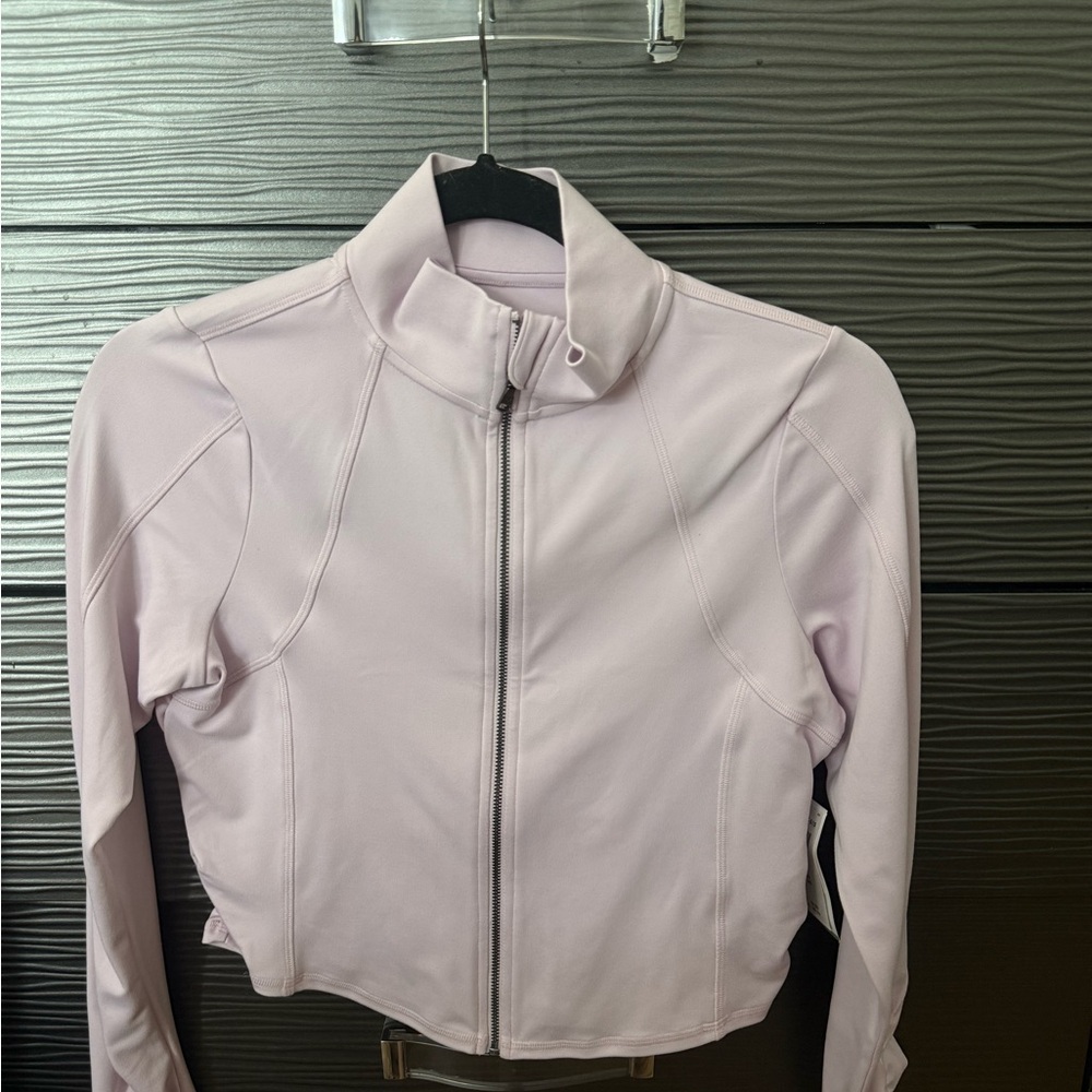 Gilly Hicks Soft Pink Athletic Zip Up